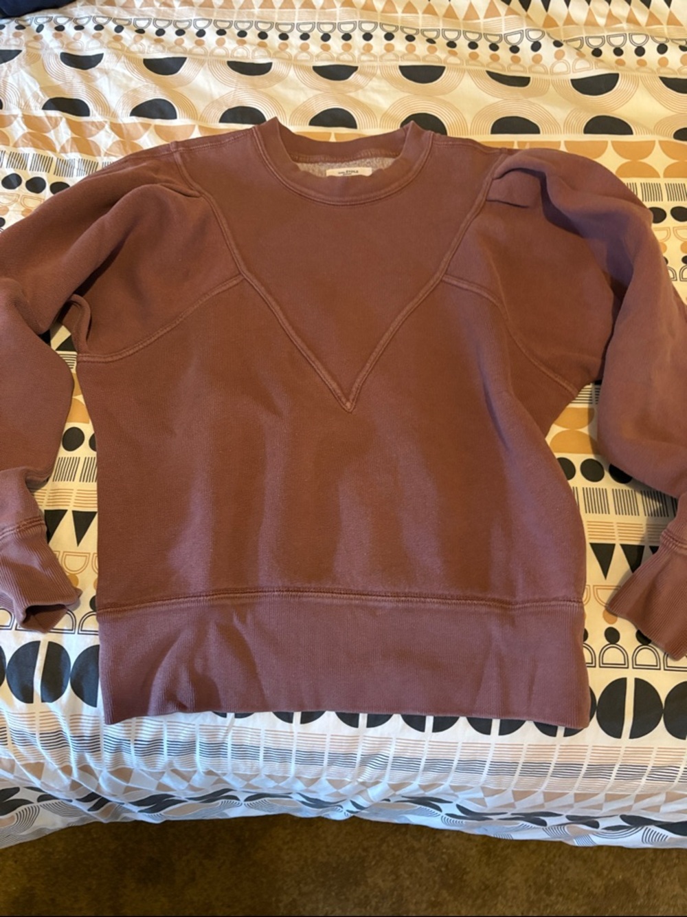 Isabel Marant Mauve Brown Crewneck Sweatshirt